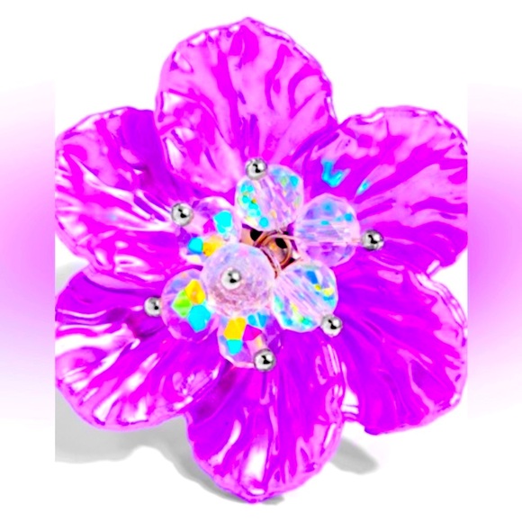 Paparazzi Jewelry - 🪻💜🪻 “PETAL PACT” PURPLE RING ~ PAPARAZZI❗️IRIDESCENT ❗️🪻💜🪻